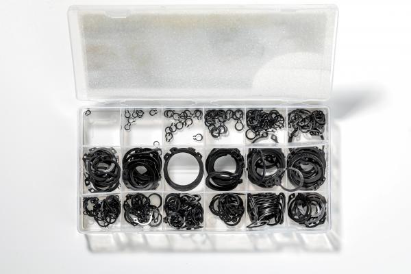 Sicherungsringe-Sortiment Box 300 tlg.